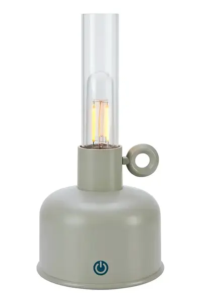 Bezdrátová stolní LED lampa Markslöjd Astrid 22 x 11 cm béžová barva