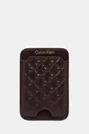 Calvin Klein Kožené pouzdro na karty Calvin Klein