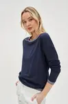 Marisse Women's Blouse L-Ts-4617 Navy