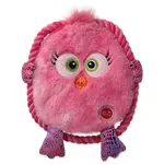 Hračka Dog Fantasy Monsters kuře šustící s provazem růžové 18cm