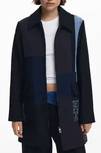 Dámský černý kabát Desigual