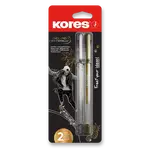 Kuličkové pero K11 Metallic Pen Kores - 2 ks