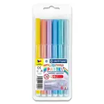 Fixy Centropen 7550/6 Colour World Pastel - 6 pastelových barev