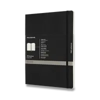 Zápisník Moleskine Professional - měkké desky, XL - černý