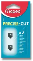 Náhradní břity pro řezačku Maped Precise Cut - 2 ks břitů, přímý řez
