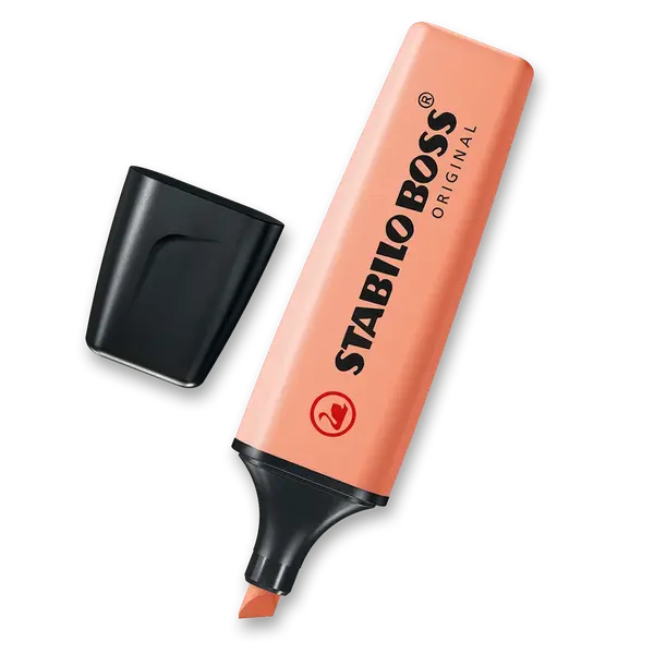 Zvýrazňovač STABILO BOSS ORIGINAL Pastel - oranžový