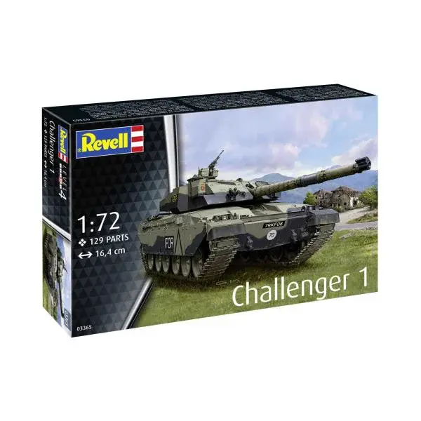 Plastic ModelKit tank 03365 - Challenger 1 (1:72)