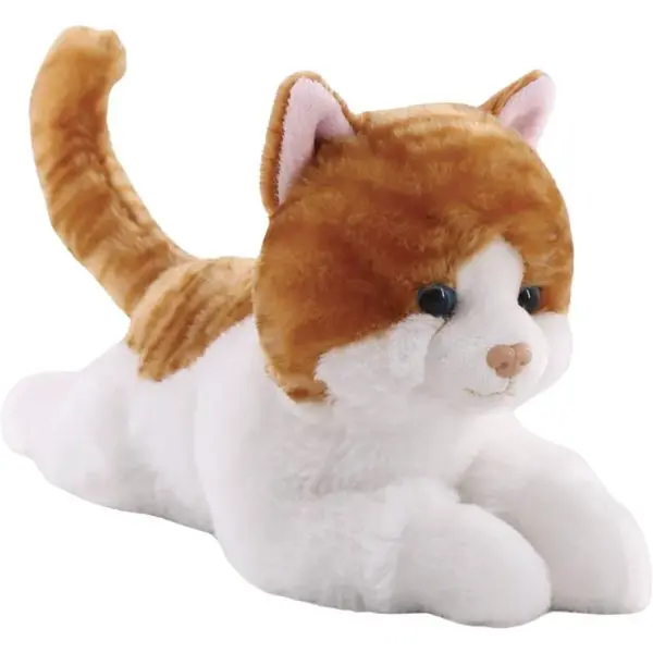 Kočka rezavo-bílá 26 cm