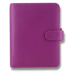 Kapesní diář Filofax Saffiano A7 - malinový