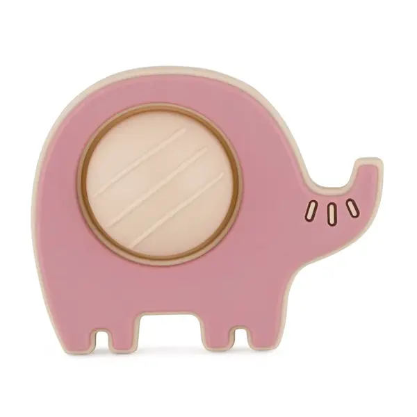 Petite&Mars Elephant Edwin 6m+ hračka Dusty Rose 1 ks