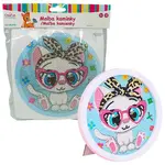 Diamantové malování s rámem - Kreslené bílé koťátko 17 cm