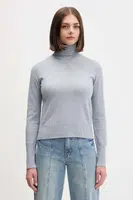 Svetr Guess Jeans dámský, černá barva, s golfem, W4BR15 Z3HO2