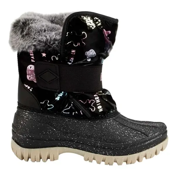 Lee Cooper WINTER Dívčí sněhule, černá, velikost