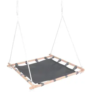Small Foot Houpačka v dřevěném čtvercovém rámu