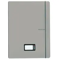 Sešit PP Oxybook A4 40 listy pastelini šedá