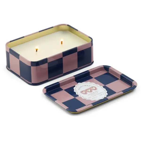 Paddywax A Dopo Hearts vonná svíčka v plechovce Rosewood Vanilla 184 g