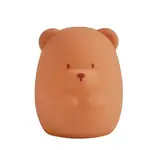 NATTOU Světýlko noční silikonový medvídek střední 12 cm