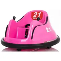 Dětský elektrický vůz RIRIDRIVE 12V růžový, vhodný pro vnitřní i venkovní použití