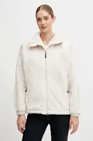 Mikina Oakley MOUNTAIN FIRE dámská, béžová barva, hladká, FOA500696