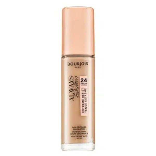 Bourjois Always Fabulous 24HRS Extreme Resist Foundation tekutý make-up pre zjednotenie farebného tónu pleti 125 Ivory 30 ml