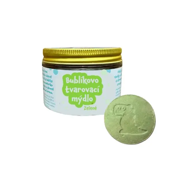 PURE HARMONY Bublíkovo tvarovacie mydlo zelené 100 g