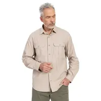 Bushman Pánska expedičná košeľa Helton, béžová XXL