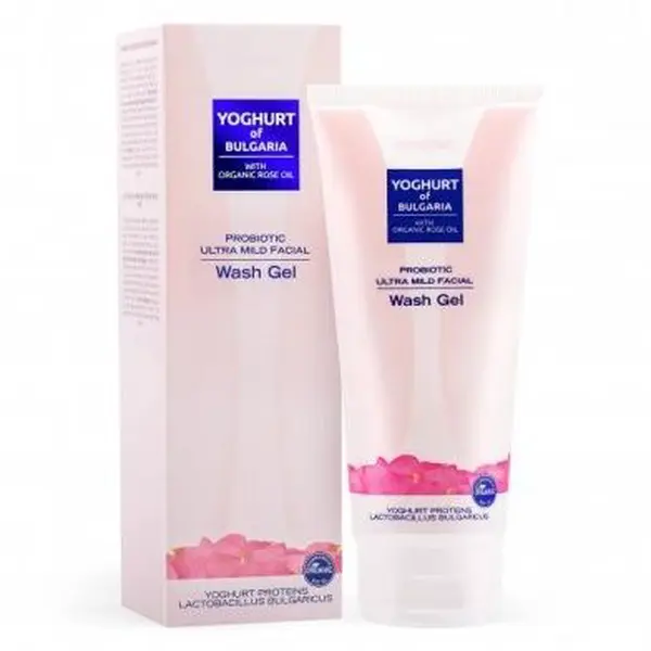 Yoghurt of Bulgaria Čisticí gel na obličej s růžovým olejem 200 ml