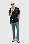 AllSaints Kalhoty s vlnou AllSaints MOAD TROUSER