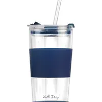 Termohrnek s brčkem Vialli Design Fuori 600 ml více barev