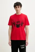 Bavlněné tričko HUGO Durro