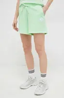 Kraťasy Columbia Trek dámské, zelená barva, s potiskem, high waist, 2032941