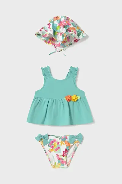 Dětská souprava Mayoral tyrkysová barva, 1641