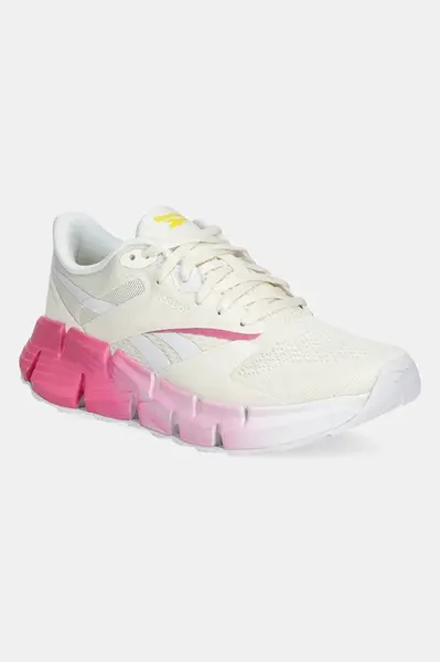 Běžecké boty Reebok Zig Dynamica 5 béžová barva, 100210045