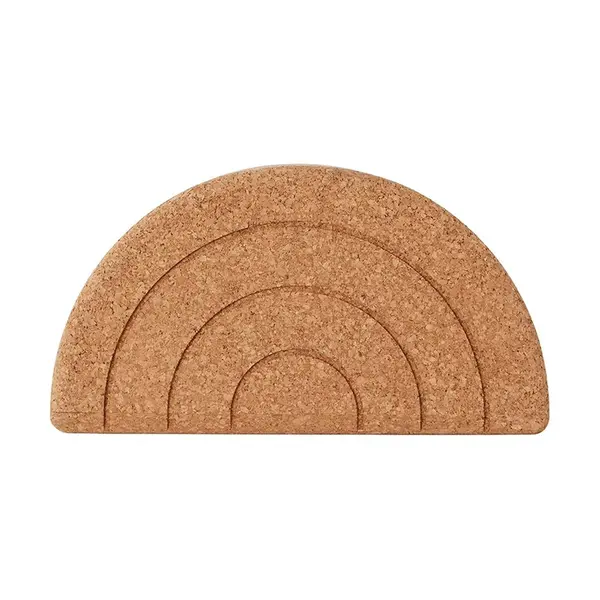 Židle OYOY Cork Step Stool béžová barva
