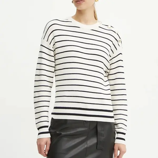 Svetr Morgan MARINO dámský, béžová barva, lehký, MARINO