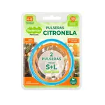 Bacterisan Repelentní náramek s citronelou 58 mm a 68 mm 2 ks