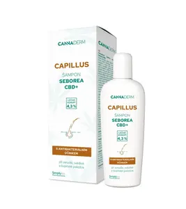 Cannaderm Capillus Šampon seborea CBD+ 150 ml
