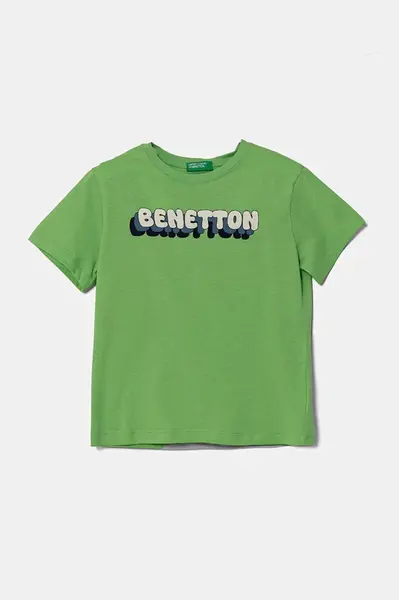 Dětské bavlněné tričko United Colors of Benetton