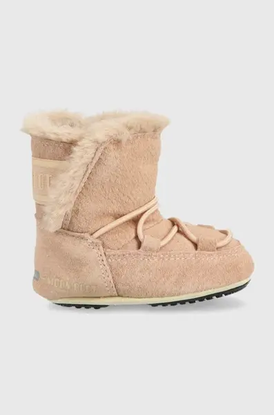 Moon Boot Dětské semišové sněhule Moon Boot Crib