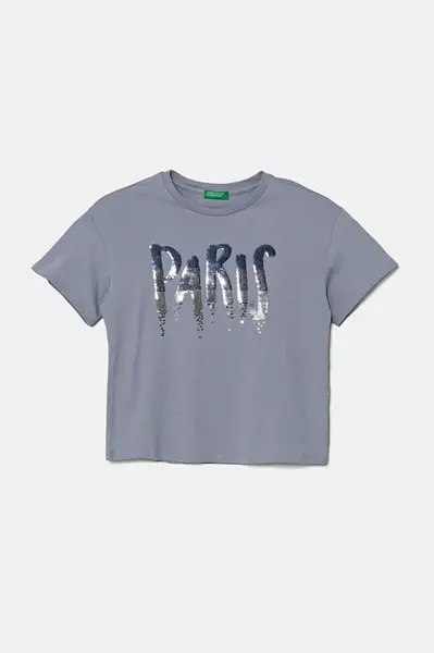 Dětské bavlněné tričko United Colors of Benetton