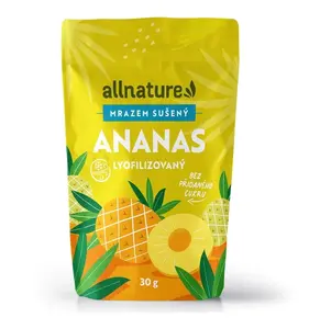 Allnature Ananas sušený mrazem kousky 30 g