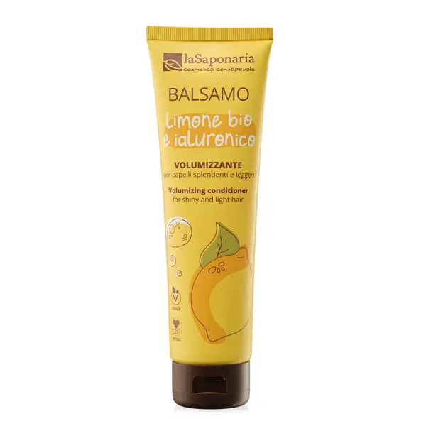 laSaponaria Kondicionér pro objem vlasů s citronem a kyselinou hyaluronovou 150 ml