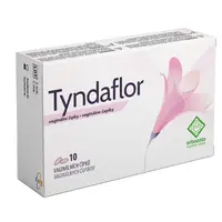 Tyndaflor vaginální čípky 10x2 g