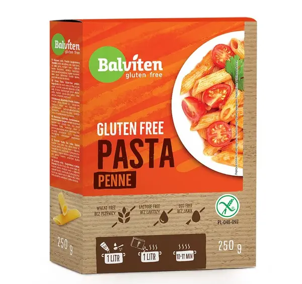 Balviten Penne Pasta bezlepkové těstoviny 250 g