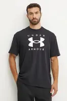 Tričko Under Armour HW Branded černá barva, s potiskem, 1389146