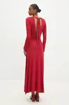 Šaty Answear.LAB červená barva, maxi