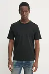 Tričko Diesel T-ADJUST-SLITS-R17 T-SHIRT černá barva, A16672.0AIJU