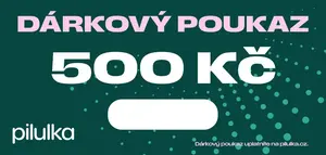 PILULKA Elektronický dárkový poukaz na 500 Kč