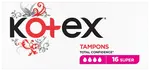 KOTEX® Tampony Super 16 ks