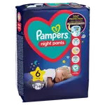 PAMPERS Night Pants Kalhotkové plenky vel. 6, 15+ kg, 19 ks